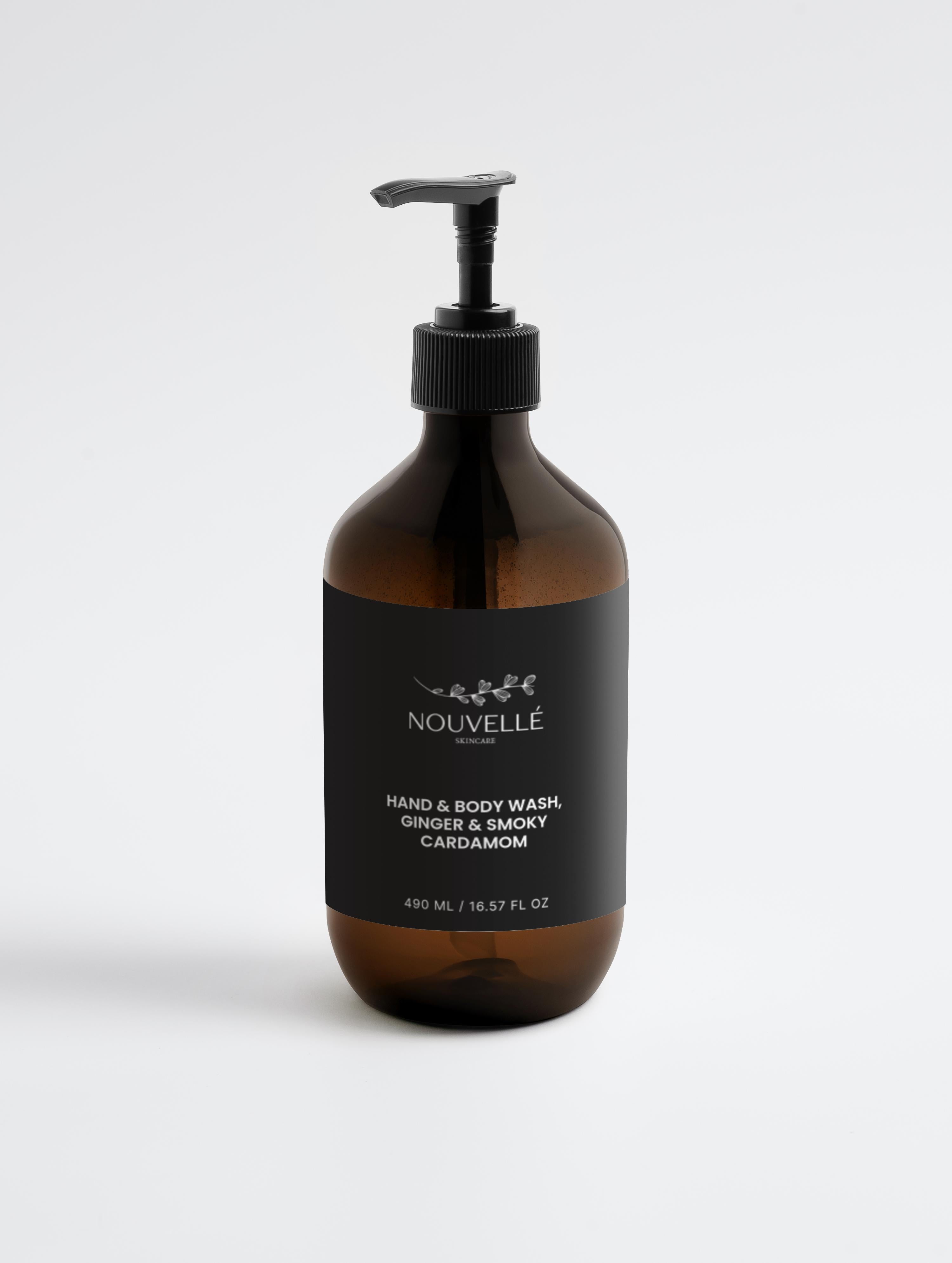 Hand & Body Wash, Ginger & Smoky Cardamom