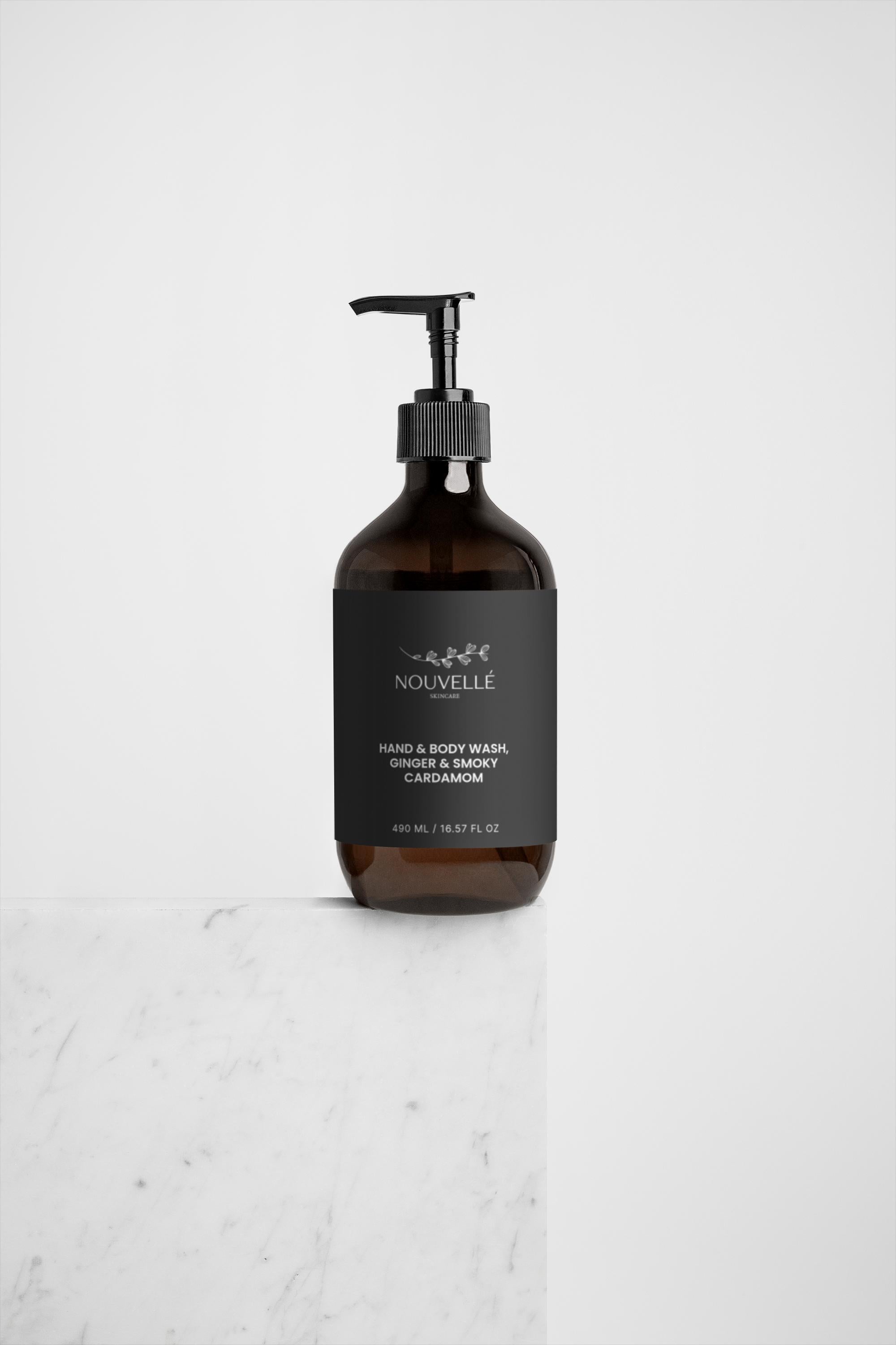 Hand & Body Wash, Ginger & Smoky Cardamom